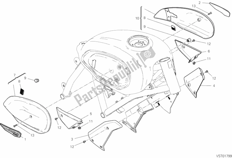 Wszystkie części do Upominek Ducati Scrambler 1100 Thailand 2020